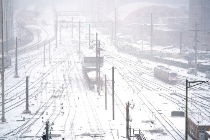 Cerca de 200.000 hogares quedaron sin electricidad por la tormenta de nieve en el este de Estados Unidos