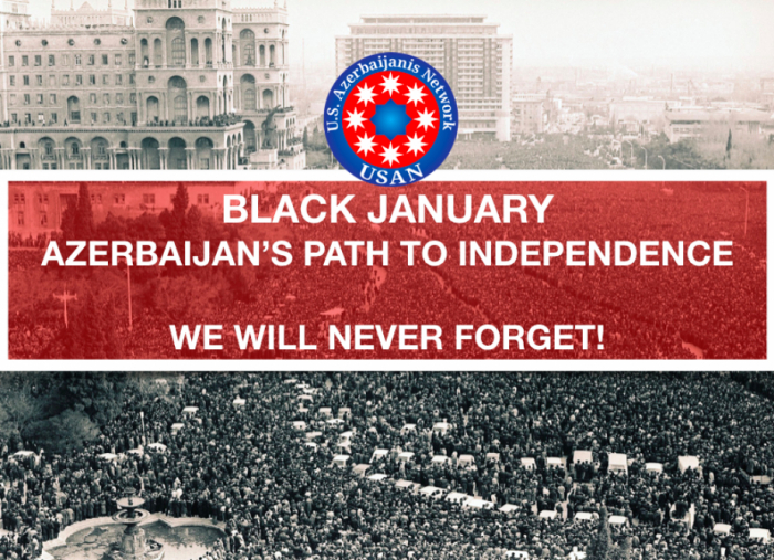   La Red de Azerbaiyanos de EE UU ejecuta una campaña debido al 20 de enero  