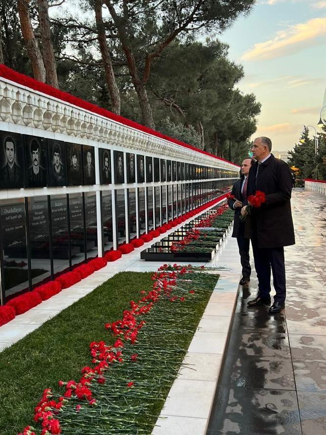   El Embajador de Georgia honró la memoria de las víctimas del   20 de Enero    