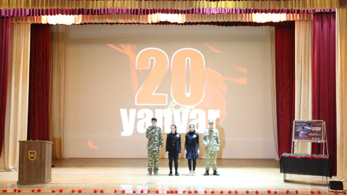 Nakhchivan garrison troops hold series of events on anniversary of 20 January tragedy