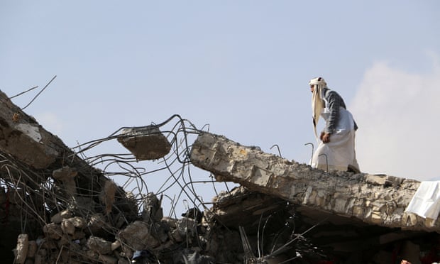 UN condemns airstrike in Yemen that leaves more than 80 dead 