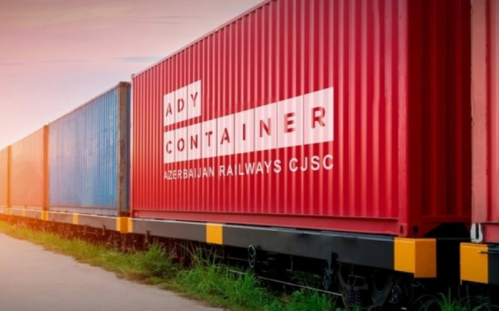 ADY Container delivers first container block train on Assaka-Baku route