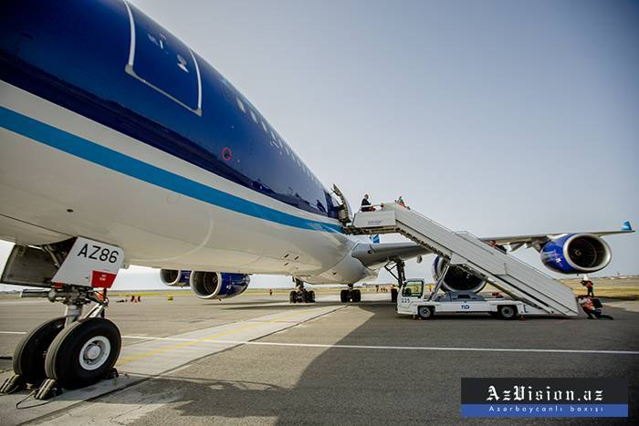 Passengers of delayed AZAL Baku-Istanbul flights depart to destination airport