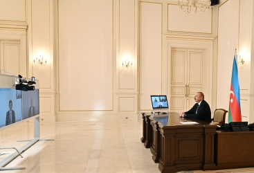   الرئيس إلهام علييف يلتقي أمين عام منظمة الجمارك العالمية في المؤتمر المرئي  