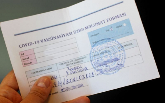  Revelan el número de los vacunados en Azerbaiyán 