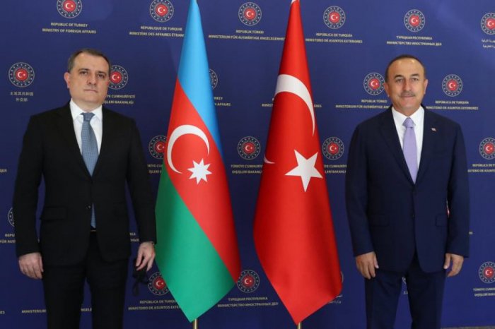   Telephone conversation held between Azerbaijani and Turkish FMs  