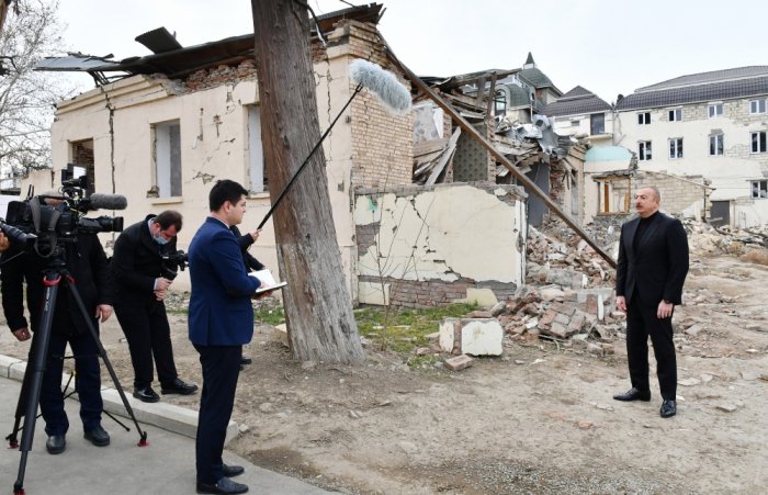 President Aliyev interviewed by AZERTAC