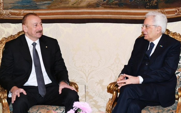    İlham Əliyev İtaliya Prezidentini təbrik edib  
   