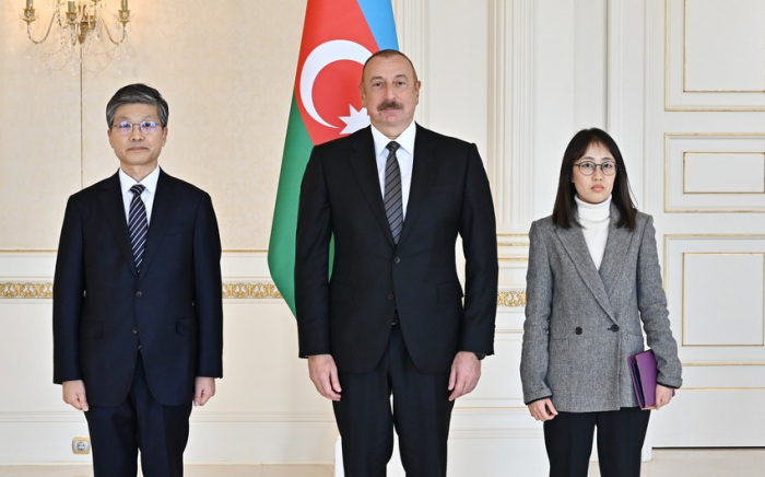    Prezident iki səfirin etimadnaməsini qəbul edib   