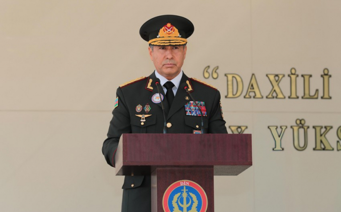 Nazir Daxili Qoşunlarda müşavirə keçirib