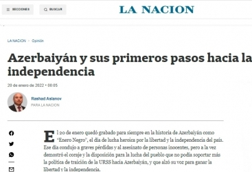 La prensa argentina escribe sobre Azerbaiyán