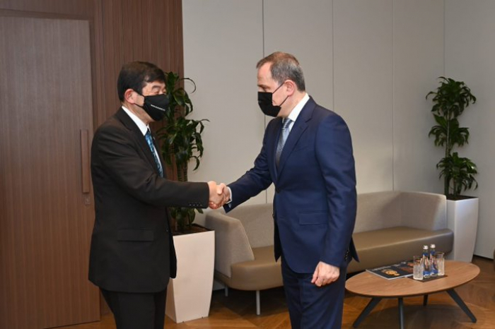 Ceyhun Bayramov ÜGT baş katibi ilə görüşüb