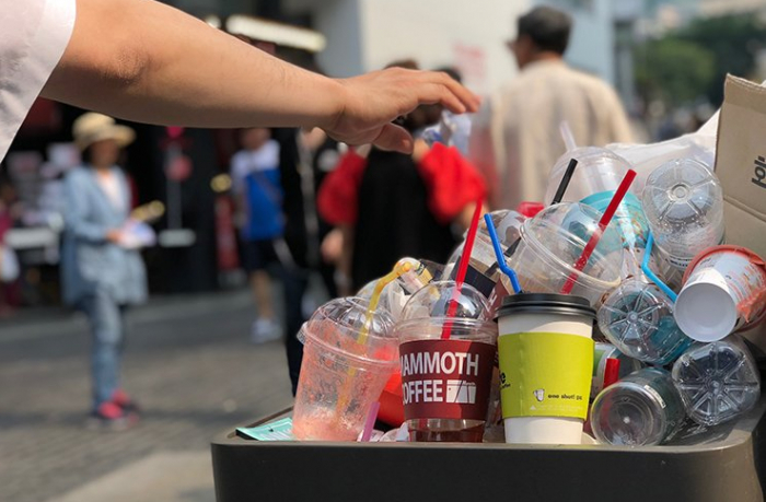 Les produits en plastique jetables sont interdits dans les cafés et restaurants en Corée du Sud