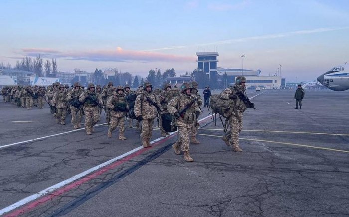 Ermənistan, Tacikistan və Qırğızıstan sülhməramlıları Almatını tərk edib  
