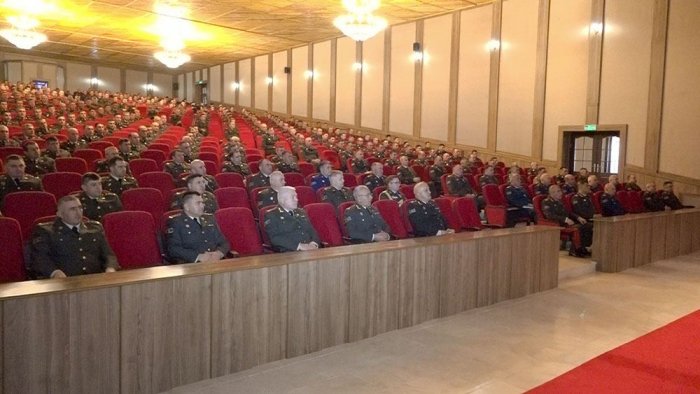 Naxçıvan Qarnizonunda müşavirə keçirilib -  VİDEO 