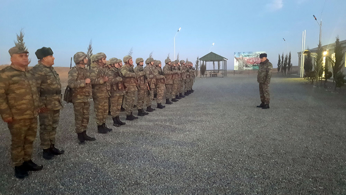   General of Azerbaijani Army inspects military units stationed in the liberated territories   