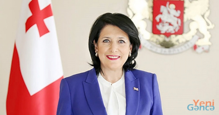 Zurabişvili Qazaxıstandakı vəziyyətə münasibət bildirib