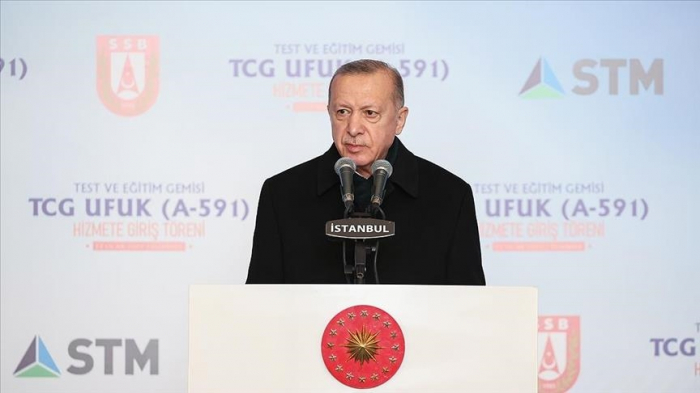 Le président turc dit que son pays vise l