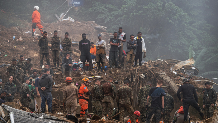 Asciende a 152 el número de muertos por el fuerte temporal en la ciudad brasileña de Petrópolis