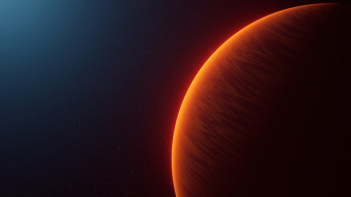 Descubren un "cóctel exótico" en la atmósfera de un exoplaneta 