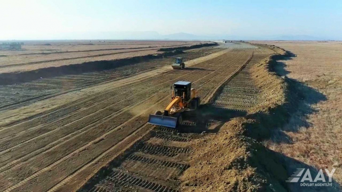 Azerbaijan launches construction of Aghdam-Fuzuli highway 