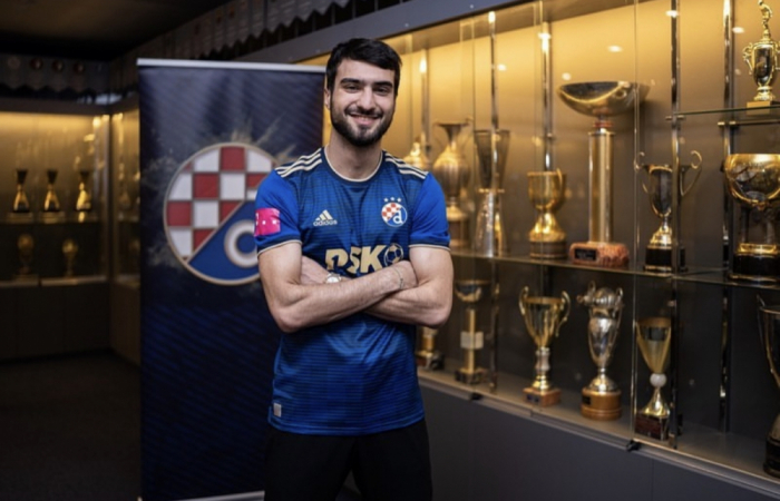 Azerbaijani striker Mahir Emreli joins Dinamo Zagreb