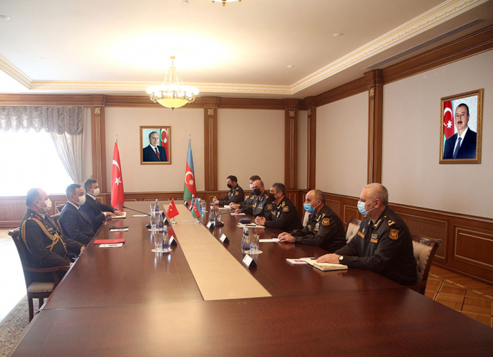  Azerbaijan and Turkey discuss issues of expanding military cooperation 