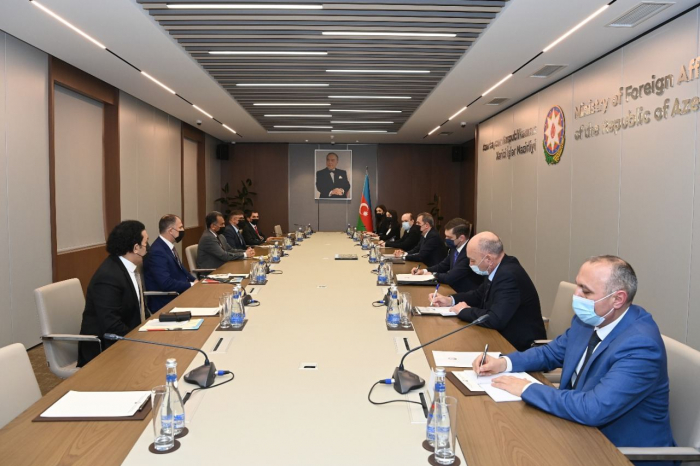   Azerbaijani FM holds talks with Iraqi Deputy FM   