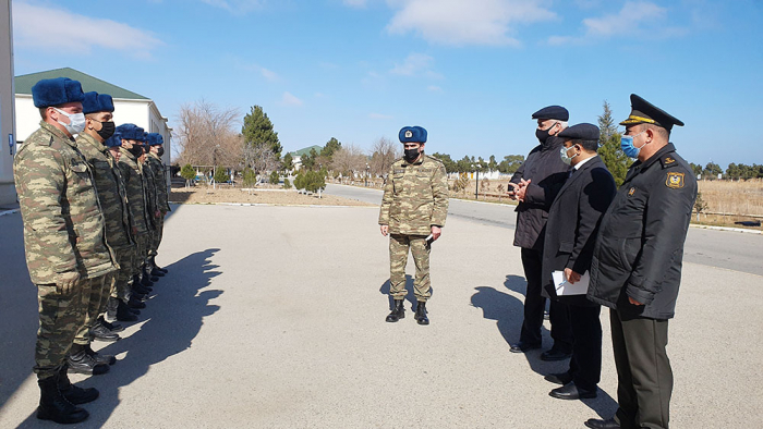 Reps of Azerbaijani Ombudsman’s Office visit Air Force military unit