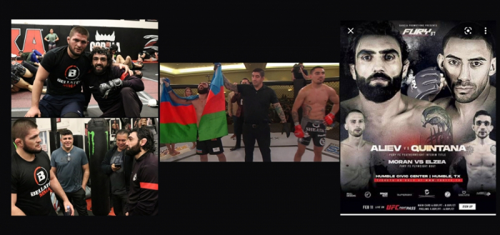 Atleta azerbaiyano representará a su país en la UFC