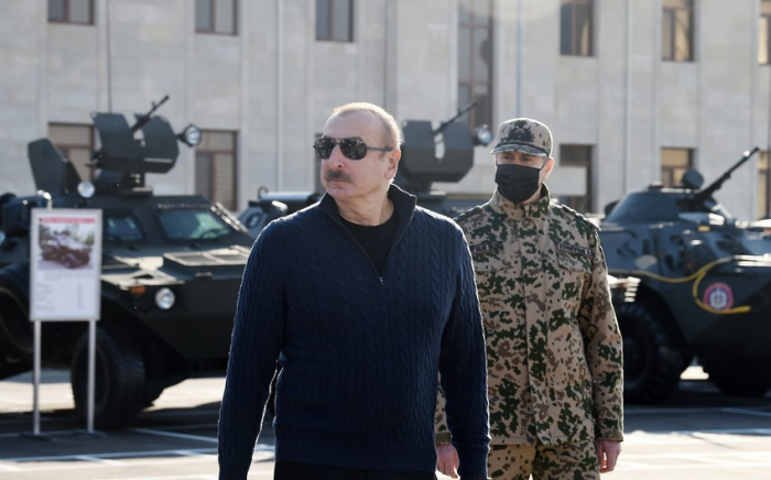   Azerbaijan opens newly built military campus of Internal Troops in Aghjabadi  