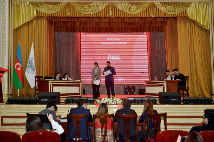 ICYF-ERC organized initial stage of International Championship of Debates in Azerbaijan 