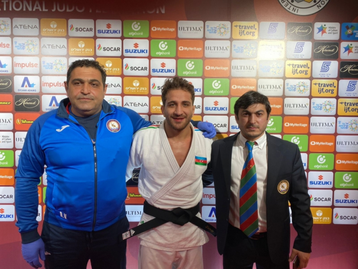 Azerbaijani judoka grabs gold at Tel Aviv Grand Slam 2022