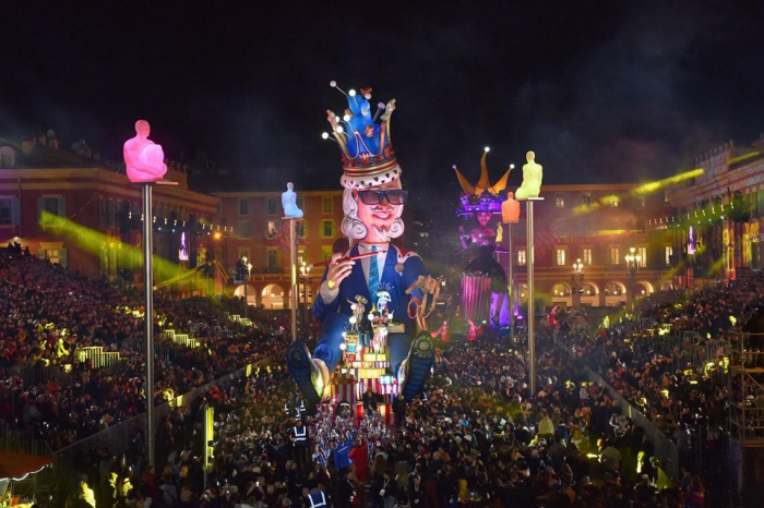   The famous carnival in Nice returns after two years -   NO COMMENT    