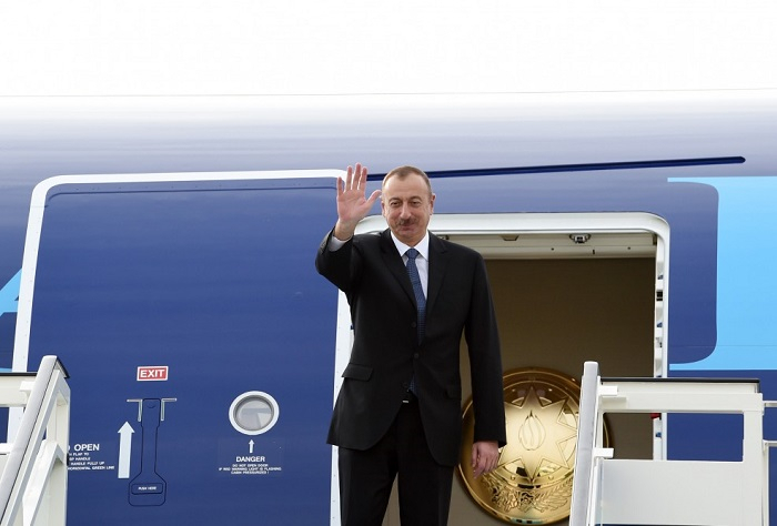   President Aliyev ends his official visit to Russia   