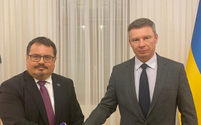 Avropa İttifaqı və Ukraynanın Azərbaycandakı səfirləri görüşüblər