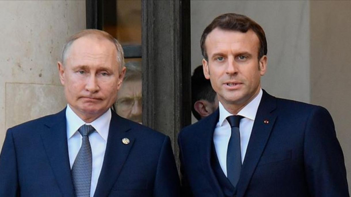    Putin və Makron nədən danışıblar?   