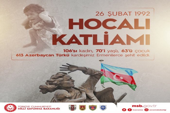    Türkiyə MN Xocalı faciəsi ilə bağlı paylaşım edib     
