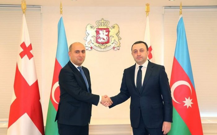   Emin Əmrullayev Qaribaşvili ilə görüşdü -    FOTO      