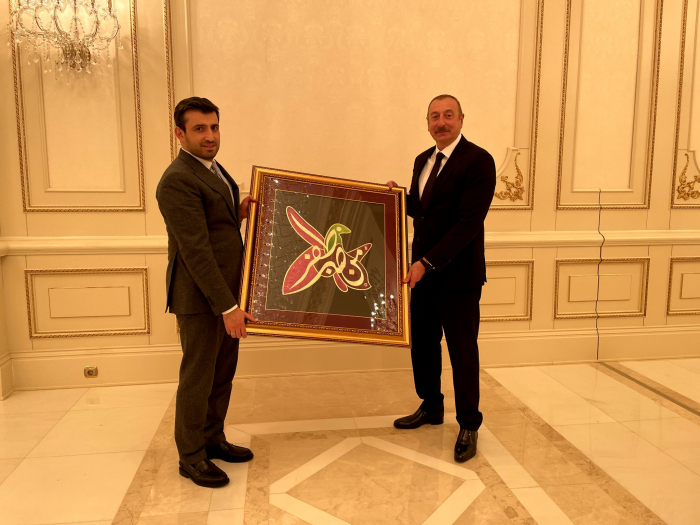  الرئيس الأذربيجاني يستقبل مسؤولي شركة "بايكار" التركية 