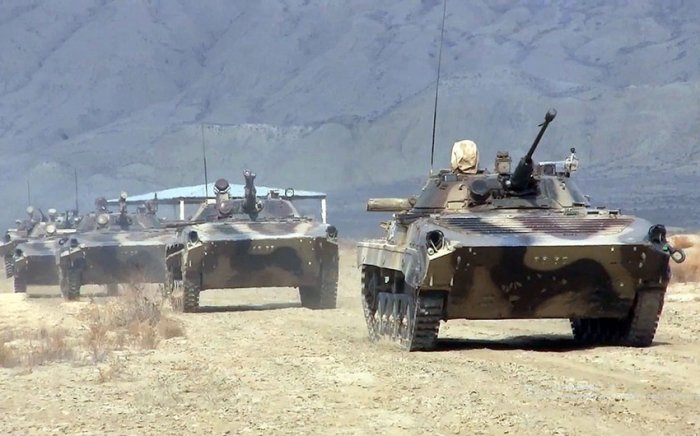    Tank bölmələrinin döyüş hazırlığı yoxlanılıb -  VİDEO   