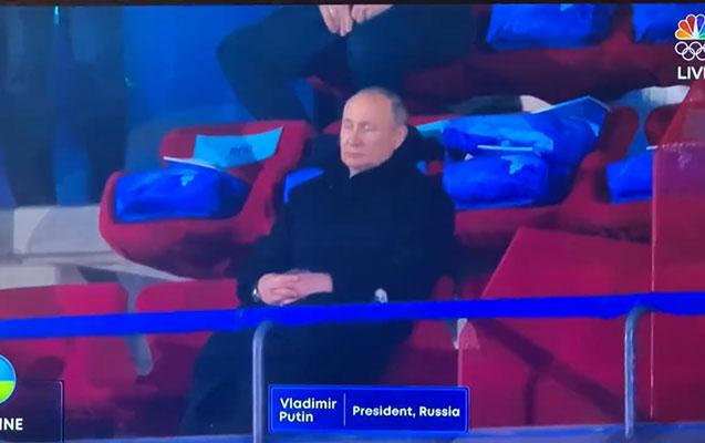       Putin Ukraynanın Olimpiya heyətini görüb yuxuladı -    Video     
