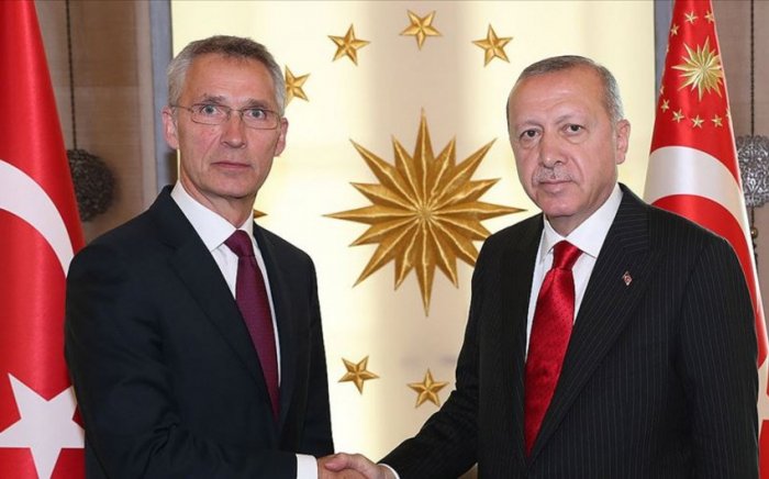 Ərdoğan Stoltenberqlə Ukraynanı müzakirə etdi 