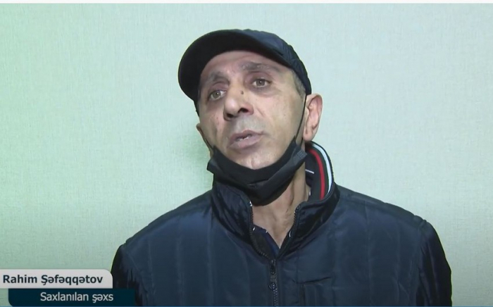 Keçmiş məhkum “Kalaşnikov”la saxlanılıb
