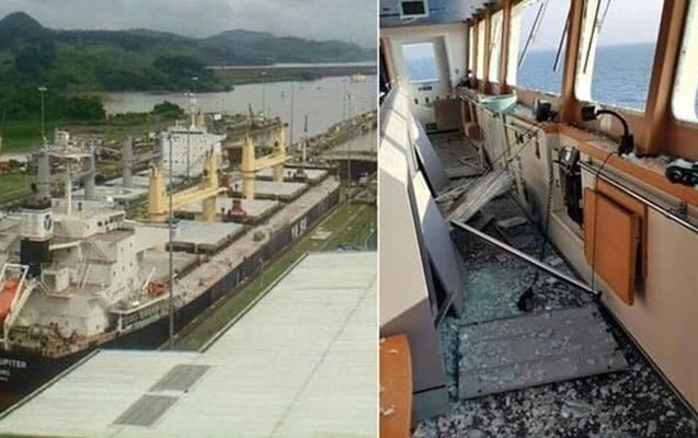    Odessadan Rumıniyaya gedən türk gəmisinə bomba düşdü     
