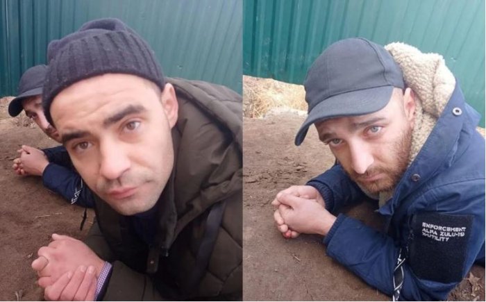    Ukrayna sərhədçiləri bir neçə rus diversant tutub-   FOTOLAR      
