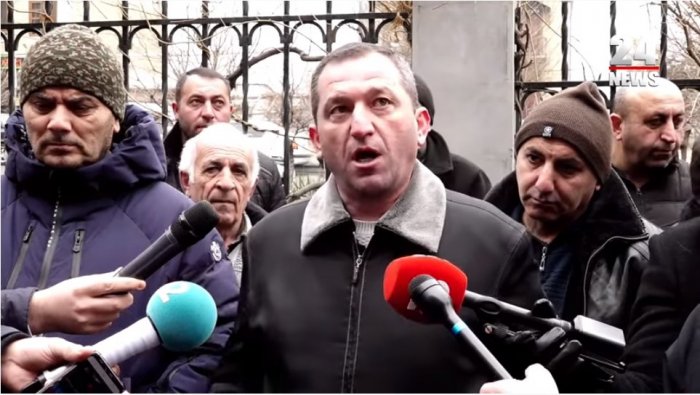       İrəvanda aksiya:    "Rusiya da  "Qarabağ Azərbaycandır!" deyir"-   VİDEO      