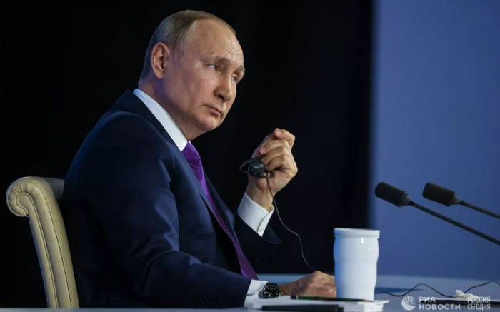    Putin NATO-nu tənqid etdi:    "Bir şey deyib, başqa şey etdilər" 