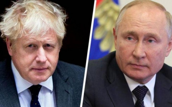 Putin və Conson arasında telefon danışığı olub  
