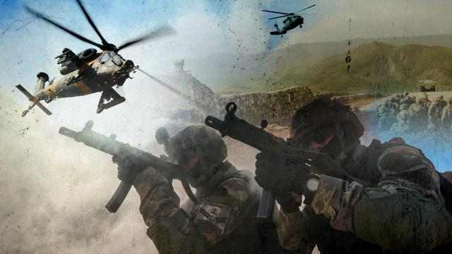 Türkiyə ordusu Suriyada 10 terrorçunu məhv edib
Türkiyə ordusu Suriyada 10 terrorçunu məhv edib